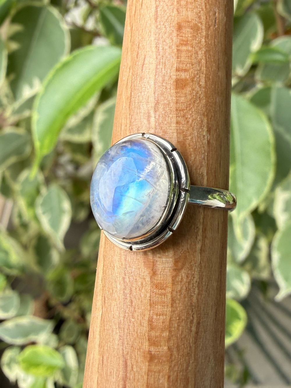 925 Moonstone Ring